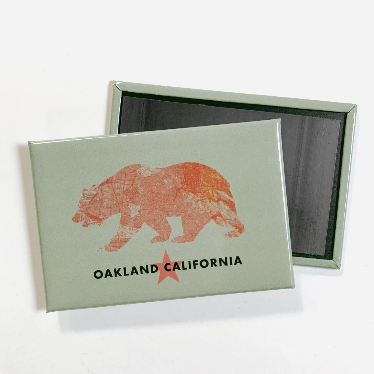 Refrigerator Magnet - Bear Topo Oakland California